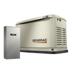 Generac 22 kW G0070420 Standby Generator Manuel utilisateur