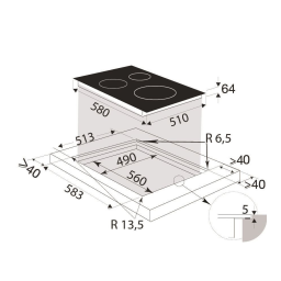 BRANDT BPI6311B: Manuel d'instruction + Chat IA | Fixfr