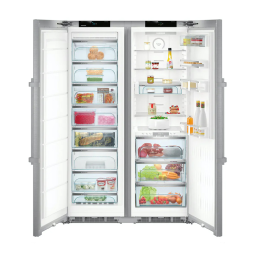 Liebherr SBSes 8773 Premium Combiné Side by Side BioFresh et NoFrost Operating instrustions | Fixfr