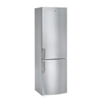 Whirlpool WBE37172 TS Fridge/freezer combination Manuel utilisateur