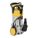 Powerplus POWXG9537 SUBMERSIBLE PUMP 1100W Manuel du propri&eacute;taire