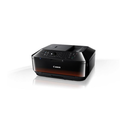 Canon PIXMA MX725 Manuel utilisateur | Fixfr