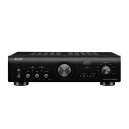 Denon PMA-800NE Manuel utilisateur | Fixfr