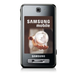 Samsung SGH-F480I Mode d'emploi | Fixfr