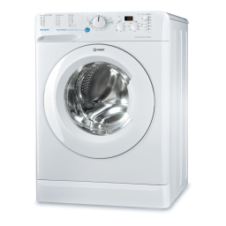 Indesit BWD 71253 W EU Washing machine Manuel utilisateur | Fixfr