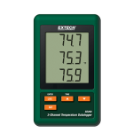 Extech Instruments SD200 3-Channel Temperature Datalogger Manuel utilisateur