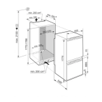 Liebherr IKG 5Z1ea3 Combin&eacute; r&eacute;frig&eacute;rateur/cong&eacute;lateur int&eacute;grable avec EasyFresh et SmartFrost Manuel utilisateur