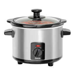 Bartscher A100265 Foodwarmer 6,5L Mode d'emploi | Fixfr