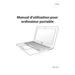 Asus B400V F7602 Manuel utilisateur