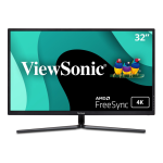 ViewSonic VX3211-4K-MHD-S MONITOR Mode d'emploi