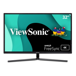 ViewSonic VX3211-4K-MHD-S MONITOR Mode d'emploi | Fixfr