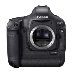 Canon EOS-1D Mark IV Mode d'emploi | Fixfr