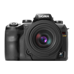 Sigma SD14 Mode d'emploi | Fixfr