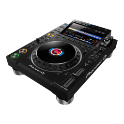 Pioneer CDJ-3000 DJ Player Manuel du propriétaire | Fixfr