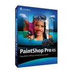 Corel PaintShop Pro X5 Manuel utilisateur