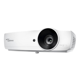 Optoma W461 projector Manuel utilisateur | Fixfr