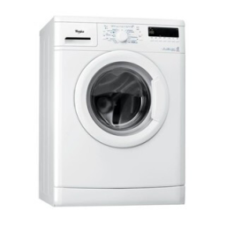 Whirlpool Chiara 1400 Washing machine Manuel utilisateur | Fixfr