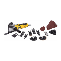 Powerplus POWX1347MC OSCILLATING MULTITOOL 300W WITH ACCESSORIES Manuel du propriétaire | Fixfr