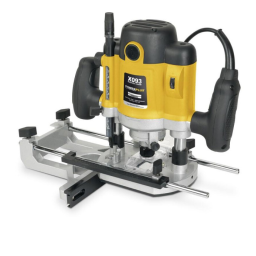 Powerplus POWX093 ROUTER 1500W +12 ROUTER BITS Manuel du propriétaire | Fixfr