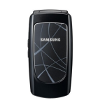 Samsung SGH-X160B Manuel utilisateur