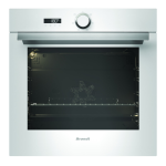 Brandt BXC6332W Built-in catalytic oven Manuel utilisateur