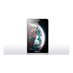 Lenovo IdeaTab S5000 Manuel utilisateur | Fixfr