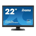 iiyama ProLite E2280WSD : Assistance IA et t&eacute;l&eacute;chargement PDF