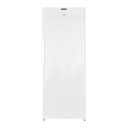 Whirlpool WVA35632 NFW 2 Freezer Manuel utilisateur | Fixfr