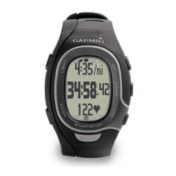 Garmin FR60 Manuel utilisateur | Fixfr
