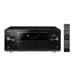 Pioneer SC-LX87 Manuel utilisateur | Fixfr