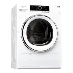 Whirlpool HSCX 90422 Dryer Manuel utilisateur | Fixfr