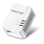 Trendnet TPL-420E Powerline 1200 AV2 Adapter Fiche technique