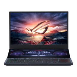Asus ROG Zephyrus Duo 15 Laptop Manuel utilisateur | Fixfr