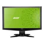 Acer g215hl Monitor Manuel utilisateur