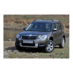 SKODA Yeti (2012/05) Manuel utilisateur | Fixfr