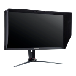 Acer XB273KS Monitor Manuel utilisateur | Fixfr