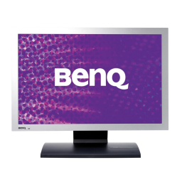 BenQ FP92W Manuel utilisateur | Fixfr