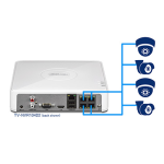 Trendnet TV-NVR104D2 4-Channel HD PoE NVR Fiche technique