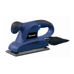 Einhell BT-OS 280 E Ponceuse vibrante | AI Chat & PDF | Fixfr