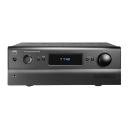 NAD T 748 Manuel d'installation | Chat IA & PDF | Fixfr