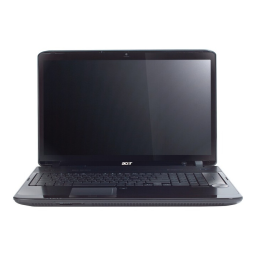 Acer Aspire 8935G Notebook Guide de démarrage rapide | Fixfr