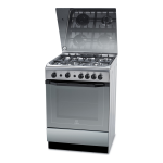 Indesit I6TG1G(X)/EX Cooker Manuel utilisateur