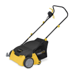 Powerplus POWXG7512 LAWN SCARIFIER / AERATOR 1300W Manuel du propri&eacute;taire