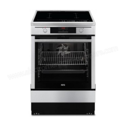 AEG 68476IU-MN Cuisinière: Manuel d'utilisation + AI Chat | Fixfr