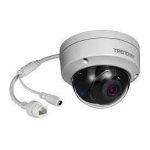 Trendnet TV-IP327PI Indoor / Outdoor 2MP H.265 WDR PoE IR Dome Network Camera Fiche technique