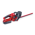 Toro 22in Cordless Hedge Trimmer Manuel utilisateur