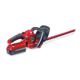 Toro 22in Cordless Hedge Trimmer Manuel utilisateur | Fixfr