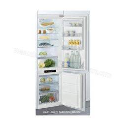 Whirlpool ART 859/A+ Fridge/freezer combination Manuel utilisateur | Fixfr