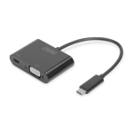 Digitus DA-70857 USB Type-C&trade; VGA Graphics Adapter + USB-C&trade; (PD) Manuel du propri&eacute;taire