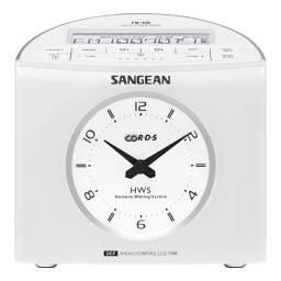 Sangean RCR-9 Radioréveil : Chat IA & PDF Download | Fixfr